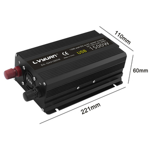<span class=keywords><strong>LVYUAN</strong></span> 500W <span class=keywords><strong>1000W</strong></span> Onduleur à onde sinusoïdale modifiée ainsi que l'onduleur de voiture 12v 220v - Product Image 4