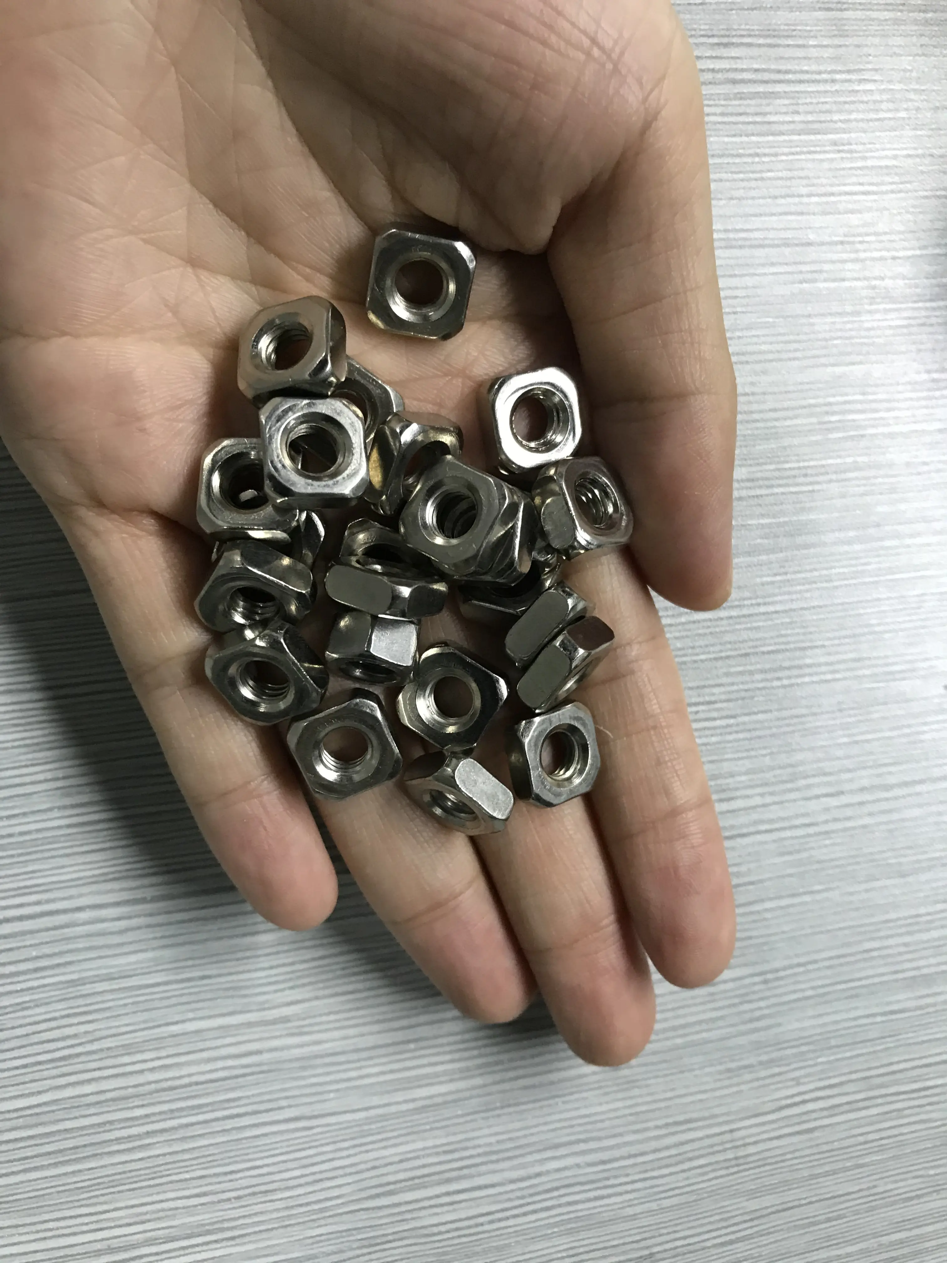 China wholesale customized dome cap nut insert square cage lock heavy coupling hex nuts stainless steel weld hex flange nut