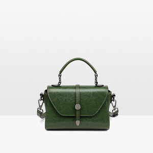 Bolso de cuero genuino a la moda y moderno, tipo cesta, de un solo hombro, bandolera, para mujer. - Product Image 4