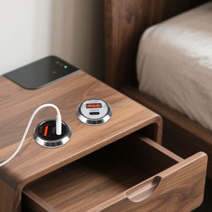 Prise de meuble USB moderne 20W à charge <span class=keywords><strong>rapide</strong></span> avec fil de <span class=keywords><strong>borne</strong></span> Chargeur USB de canapé 9V2A pour hôtel, bureau ou <span class=keywords><strong>maison</strong></span> - Product Image 6