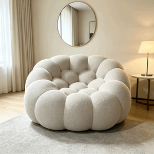 Sillón Personalizado de Tela de Lino y Terciopelo con Burbujas en Verde, Gris y Morado para Muebles de Hogar, Sala de Estar, Dormitorio, Habitación <span class=keywords><strong>Infantil</strong></span>, Exterior - Product Image 1