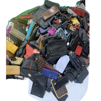 Portefeuilles de luxe d'occasion, portefeuilles de haute qualité, marques mixtes, vente en gros, portefeuilles en cuir d'occasion mixtes, sacs à main de luxe pour femmes, en vrac