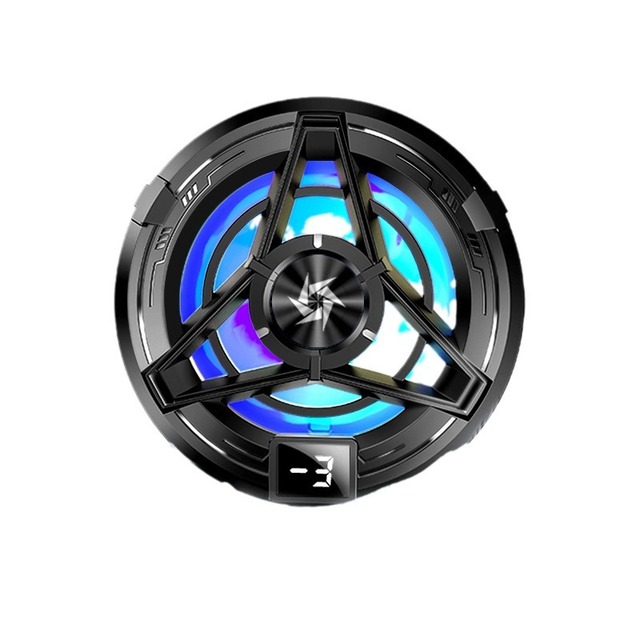 Magnetic Phone Cooler with Back Clip, Semiconductor Cooling Radiator, E-Sports Gaming Cooler Universal for Android & Tablet