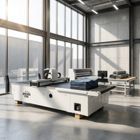 Machine de découpe automatique intelligente à couteau oscillant CNC pour tissus, rideaux multicouches, dentelle et sous-vêtements