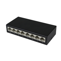 Commutateur Ethernet Rj45 8 ports Ports 100mbps Commutateur de réseau rapide de bureau Commutateur de concentrateur Lan Ethernet