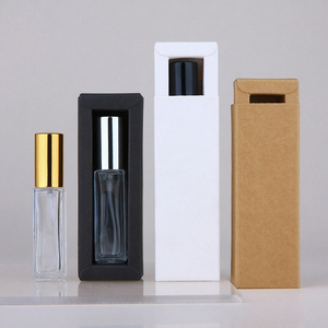 En stock bouteille de parfum en verre élégante de luxe de 10ml portable claire rechargeable vide carré petite boîte de luxe à main quantité minimale de commande 100 pièces - Product Image 4