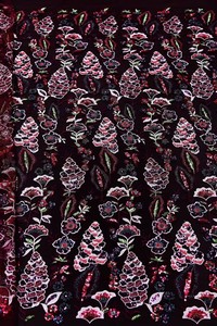 Veste Cheongsam en tissu tricoté enduit de <span class=keywords><strong>PVC</strong></span> avec broderie de sequins en velours et motifs à pois et à carreaux en stock - Product Image 6