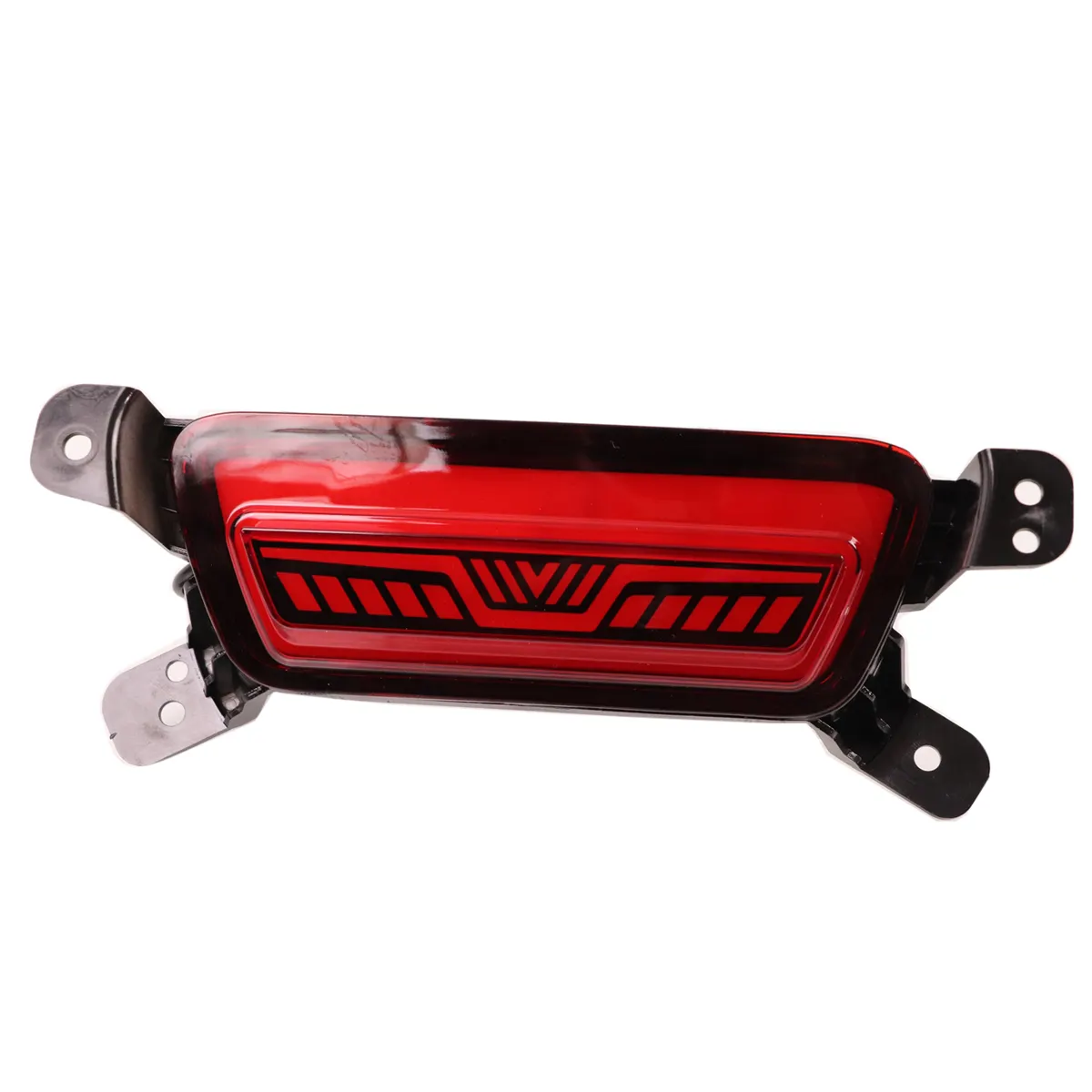 WINAUTO-luces LED de freno para coche, Reflector de parachoques, antiniebla trasero, 12V, luz roja, 2020, 2021