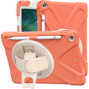 Funda protectora para tableta con soporte giratorio de 360 grados a prueba de golpes para iPad Pro 9,7 pulgadas 2018 A1822 A1823 <span class=keywords><strong>A1893</strong></span> <span class=keywords><strong>A1954</strong></span> - Product Image 5