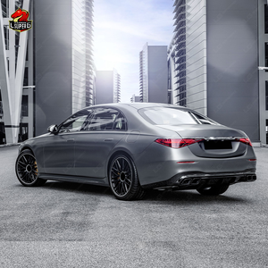 Recién llegado, Kit de carrocería de piezas de automóvil para BENZ Clase S W223 <span class=keywords><strong>2022</strong></span> + actualización a estilo <span class=keywords><strong>S63</strong></span>, kit de carrocería, faldones laterales de parachoques trasero delantero - Product Image 4