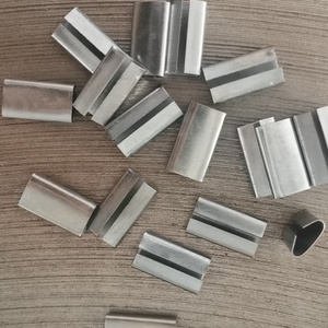 Clip de flejado de acero galvanizado, hebilla de Metal - Product Image 1