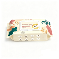 Lingettes jetables douces non parfumées pour bébés, sûres pour les mains et la bouche, écologiques, biodégradables, extra épaisses, grand format, pack économique pour la maison