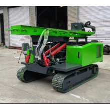 Hydraulic <b>Pile</b> <b>Driver</b> 8 M Piling Height Green Color Fully Hydraulic System For Construction Use - Product Image 4