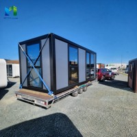 Maison conteneur pliable de type Z de 20 pieds, mini-maison préfabriquée, espace personnalisé, cabine modulaire pour chantier de construction