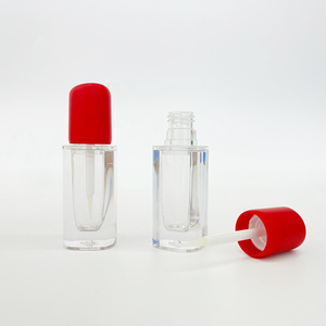 Vente chaude Personnalisé Croissance Des Cils Sérum Bouteille Emballage Carré Moulage Par <span class=keywords><strong>Injection</strong></span> Clair Vide Brillant À Lèvres Tube Conteneur 5ml - Product Image 1