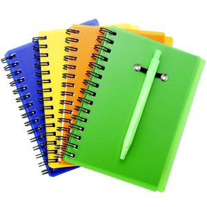 Wholesale Mini PVC Cover <b>Notebook</b> with Pen Many Color for Choose - Product Image 2