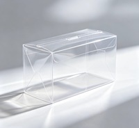Boîte d'emballage transparente en PVC recyclable pour savon, conteneur de rangement anti-poussière pour soins personnels