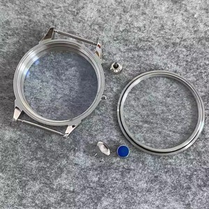 Boîtier de montre transparent poli de 42MM avec pattes de grenouille adapté à l'assemblage du <span class=keywords><strong>mouvement</strong></span> ETA6497 Seagull ST36 - Product Image 1