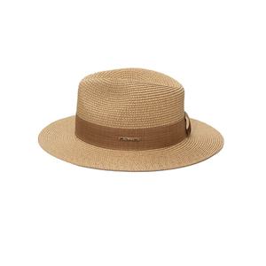 Nouveau chapeau en papier imprimé sérigraphié pour <span class=keywords><strong>femme</strong></span>, style français réglable, idéal pour le printemps et les voyages estivaux - Product Image 5