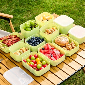 Custom Logo/color <b>Lunch</b> <b>Box</b> Kitchen Storage Outside Fresh-Keeping Food Preservation Bento <b>Box</b> <b>Lunch</b> Container for Household - Product Image 1