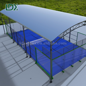 LDK Sports Equipment Indoor Panoramic Cancha De Padel Proveedor Hierba Artificial Pista De Padel Personalizada Con Techo - Product Image 4