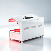 Lit de luminothérapie LED de qualité médicale 3500W pour tout le corps, 633nm 810nm 850nm 940nm, pod de photothérapie infrarouge avec 45000 LED