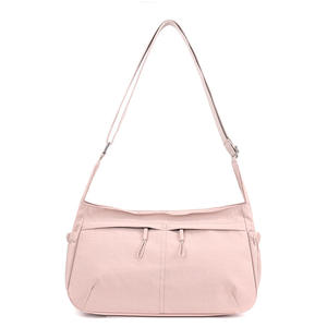 Sac à bandoulière pour femme de style japonais, grande capacité, en nylon, sac fourre-tout durable pour usage quotidien, printemps 2025 - Product Image 3
