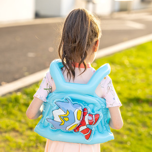 Chaleco Inflable de Dibujos Animados para Niños, Traje de Flotación para Natación y Deportes Acuáticos de 2 a 8 Años, Material de PVC - Product Image 2