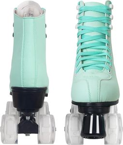 EACH Nuovi Arrivi <span class=keywords><strong>Pattini</strong></span> a Rotelle a Scarpa Vendita all'Ingrosso <span class=keywords><strong>Pattini</strong></span> a Rotelle Unisex Quad <span class=keywords><strong>Classici</strong></span> Lucidi per Donna Adulti Ragazza - Product Image 2