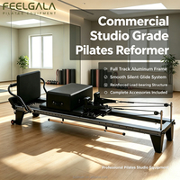Reformer de Pilates en aluminium réglable pour la remise en forme, avec couleurs personnalisées pour studio de Pilates