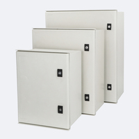 Boîte de distribution Seabox FRP, étanche IP66, IK08, ignifuge, anti-poussière, boîtier électronique extérieur, 500*400*200mm, CE