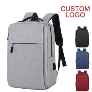 Custom Logo Eco-Friendly Modern Computer <b>Backpack</b> Minimalism Student School Bags USB Daily Life Oxford <b>Drawstring</b> <b>Backpacks</b> - Product Image 4