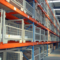 Système de stockage combiné haute résistance pour le placement de marchandises lourdes dans les rayonnages d'usine et l'entreposage en entrepôt