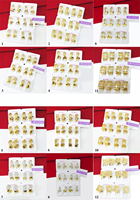 Pendientes de Aro Pequeños Huggie al por Mayor XUPING Jewelry Dubai Bañado en Oro 14k 18K 24k Joyería de Novia Vintage Chapado en Oro Aro para Mujer