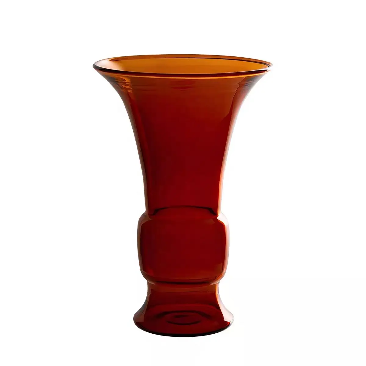 Vaso geometrico di grande calibro terrario in stile francese moderno su misura vaso di vetro con disposizione dei fiori
