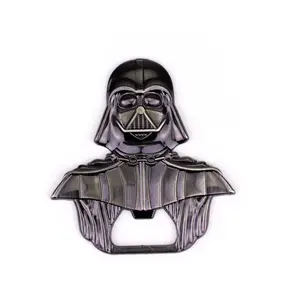 Darth Vader Pembuka Botol Bir, Gantungan Kunci Pembuka Botol Bir Logam Paduan Kecil Perhiasan untuk Peralatan Dapur