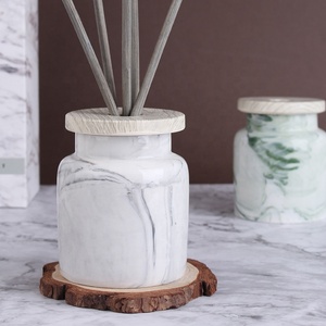 RAINCOAST <span class=keywords><strong>Diffusore</strong></span> per Ambienti in Ceramica Effetto Marmo da 200ml Eco-Friendly <span class=keywords><strong>con</strong></span> <span class=keywords><strong>Bastoncini</strong></span> in Legno per Fragranza Casa Regalo - Product Image 6