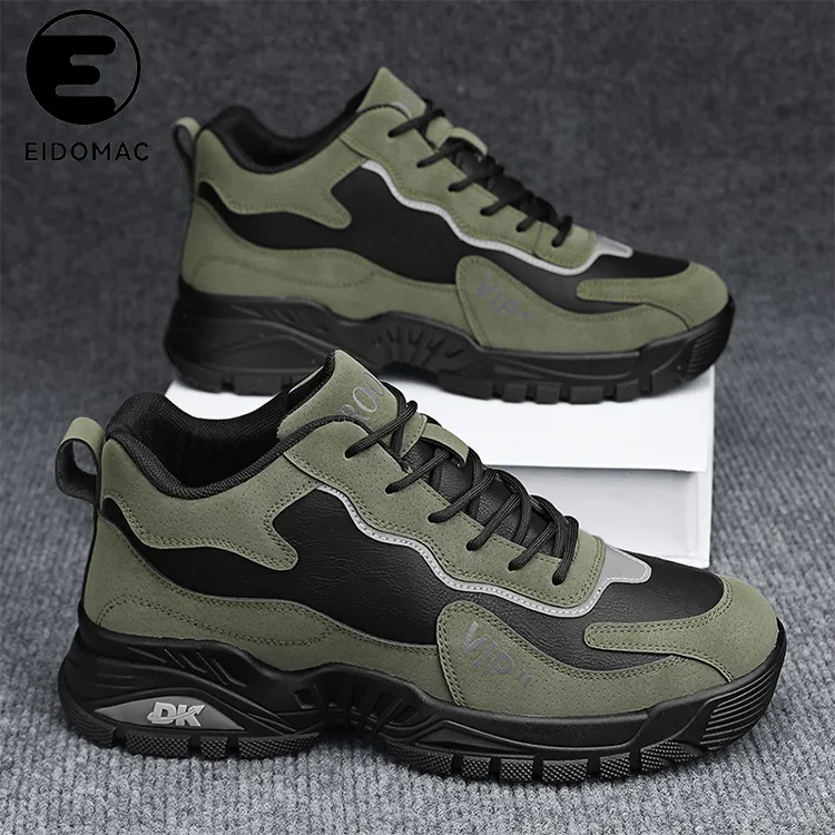 Vintage Motorschoenen Herenschoenen Mode Schoon Platform Sneakers Heren Wandelschoenen Vallen 2024 Hoge Orde Wandelschoenen