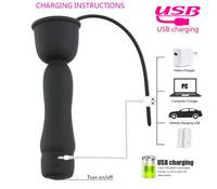 Jouets sexuels pour homme, plug urétral vibrant à 10 vitesses, en silicone, rechargeable par USB, pour masturbation masculine. Vente en gros.