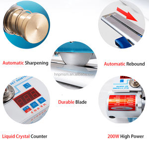 Machine de dé<span class=keywords><strong>coupe</strong></span> industrielle semi-automatique pour tissus, moteur pour vêtements, rideaux, tissus tricotés enduits de PVC, table de dé<span class=keywords><strong>coupe</strong></span> à <span class=keywords><strong>froid</strong></span> - Product Image 2