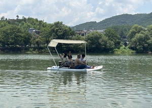 Điện Powered Inflatable đôi sup <span class=keywords><strong>Catamaran</strong></span> cho nhà dân cư và trường học sử dụng cho hồ và đại dương - Product Image 5