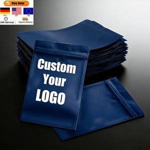 Sachet d'emballage pour chewing-gum en aluminium mat noir imprimé sur mesure, scellé sur trois côtés, avec fermeture thermoscellée, en PET PA <span class=keywords><strong>AL</strong></span> CPP - Product Image 4
