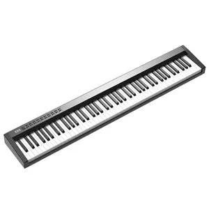 Piano portátil profesional, Piano Electrónico Digital de 88 teclas, bocina doble, gran cantidad, venta al por mayor