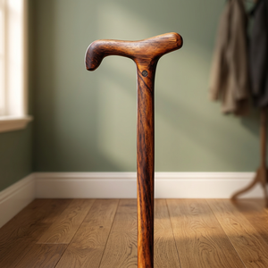 Bastón de Madera Natural para Defensa Personal, Ajustable, Portátil, Moderno, para Personas Mayores, con Capacidad de 100 kg, Venta al Por Mayor - Product Image 3