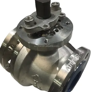 Heat resistant stainless steel ball valve 4 inch