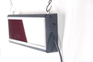 Wifi kiểm soát p4.75 duy nhất màu đỏ <span class=keywords><strong>LED</strong></span> trong nhà lập trình đăng, hợp kim nhôm Màn hình quảng cáo tự động di chuyển thanh - Product Image 3