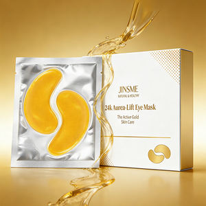 Masques pour les yeux en or 24 carats personnalisés OEM ODM 6g, soin hydratant anti-rides à l'acide hyaluronique et à l'or 24 carats - Product Image 1