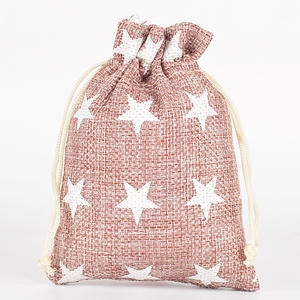 YiWu Recyclable Linen Pocket Jewelry <b>Gift</b> Storage <b>Bag</b> Customizable <b>Christmas</b> <b>Gift</b> Jute <b>Bag</b> with Logo Printing - Product Image 6