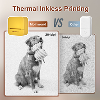 Imprimante d'étiquettes thermiques mini portable en gros avec garantie d'un an pour petites entreprises, étiquettes de prix, cafés, études étudiantes