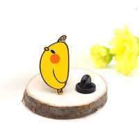 Dmq — épingle à revers en émail dur avec impression personnalisée, badge animal mignon de canard, de dessin animé, vente en gros, pas cher